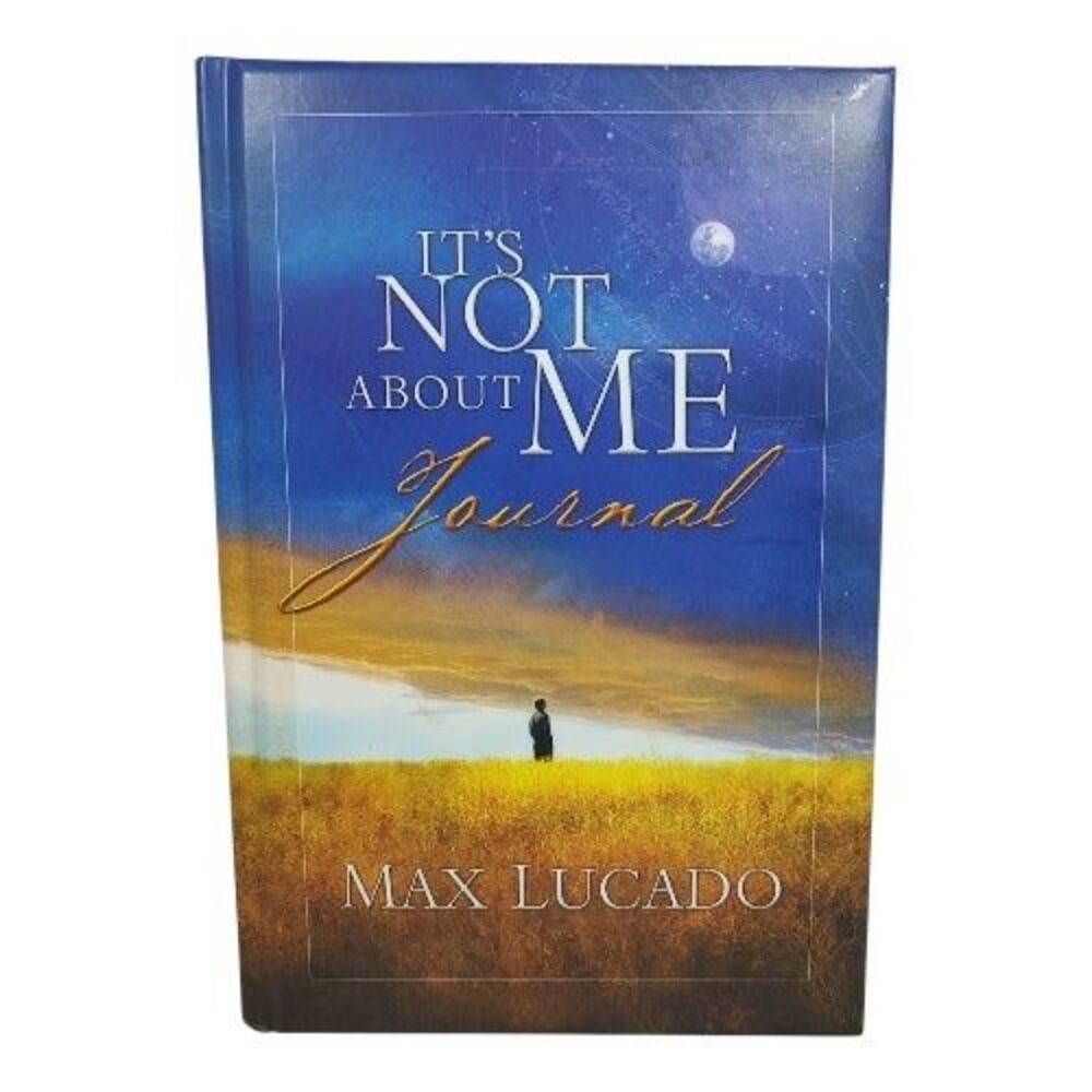 It's Not About Me Journal Max Lucado Christian Inspirational Devotional Notebook